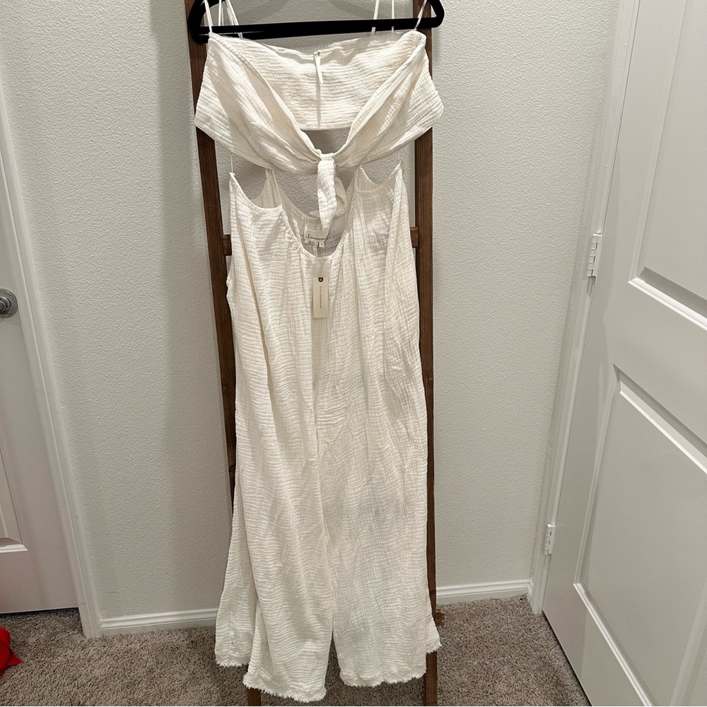 Anthropologie Wrenley Suspender Set
